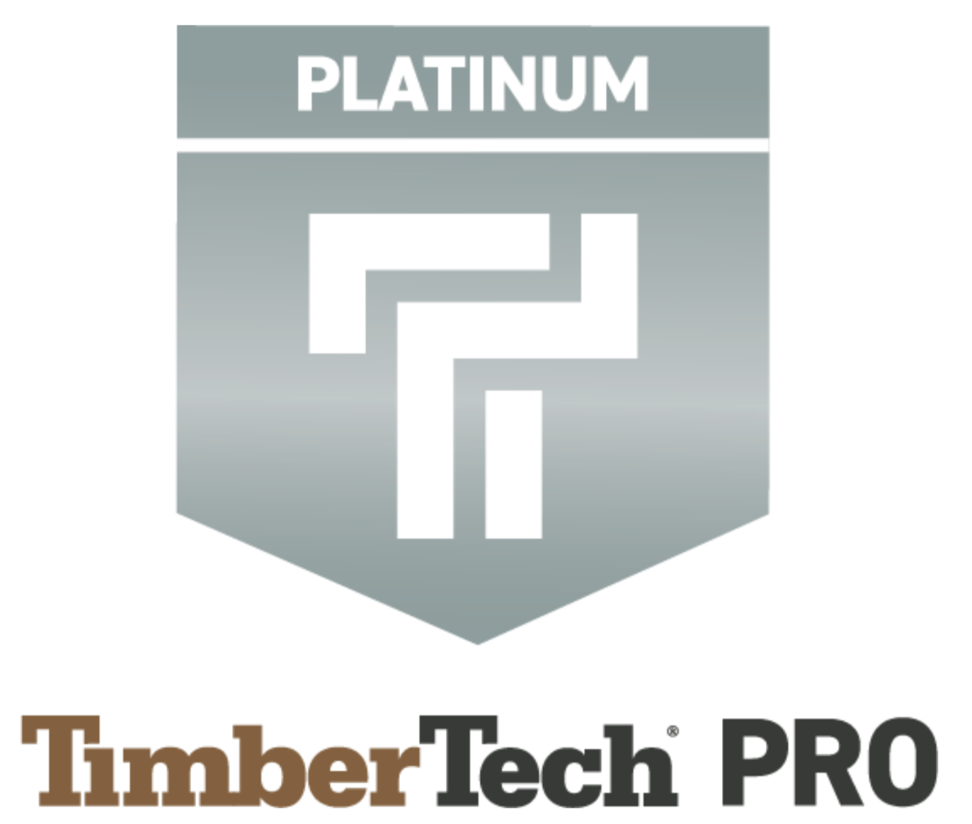 TimberTech PRO Platinum Contractor badge